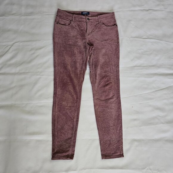 Old Navy Women's Mid Rise VELVET Mauve Rockstar Skinny Jeans Size 6 - Picture 4 of 14